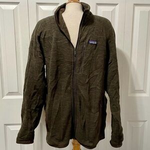 Patagonia Men's Forest Green Brown Performance Jacket